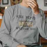 THE DEPOT WEEDON BEC LONG SLEEVE T-SHIRT (WITH FRONT AND BACK PRINT)