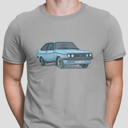 BLUE MK2 FORD ESCORT T-SHIRT