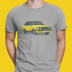 YELLOW MK2 FORD ESCORT T-SHIRT