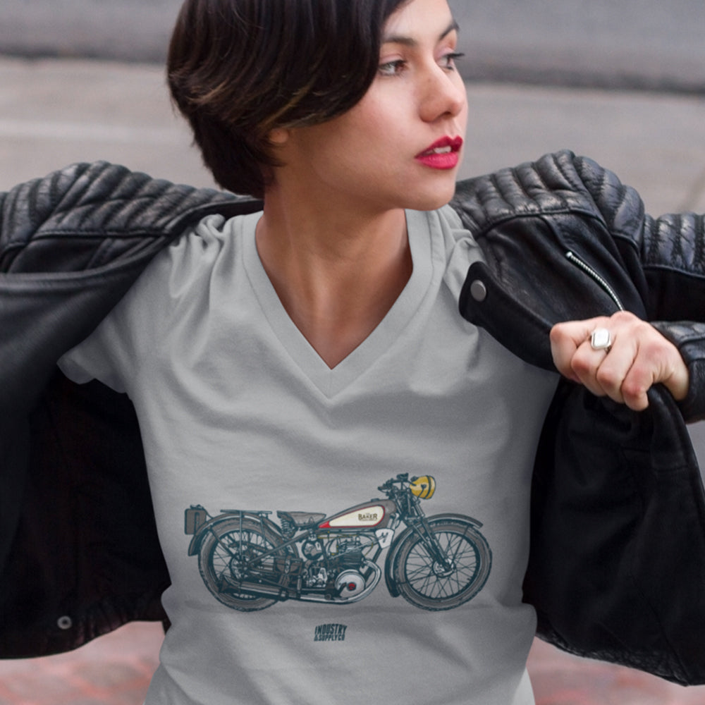 THE BAKER LADIES V-NECK T-SHIRT