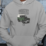 LAND ROVER FRONT & BACK SERIES 3 HOODIE