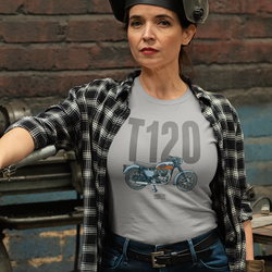 TRIUMPH T120 LADIES T-SHIRT