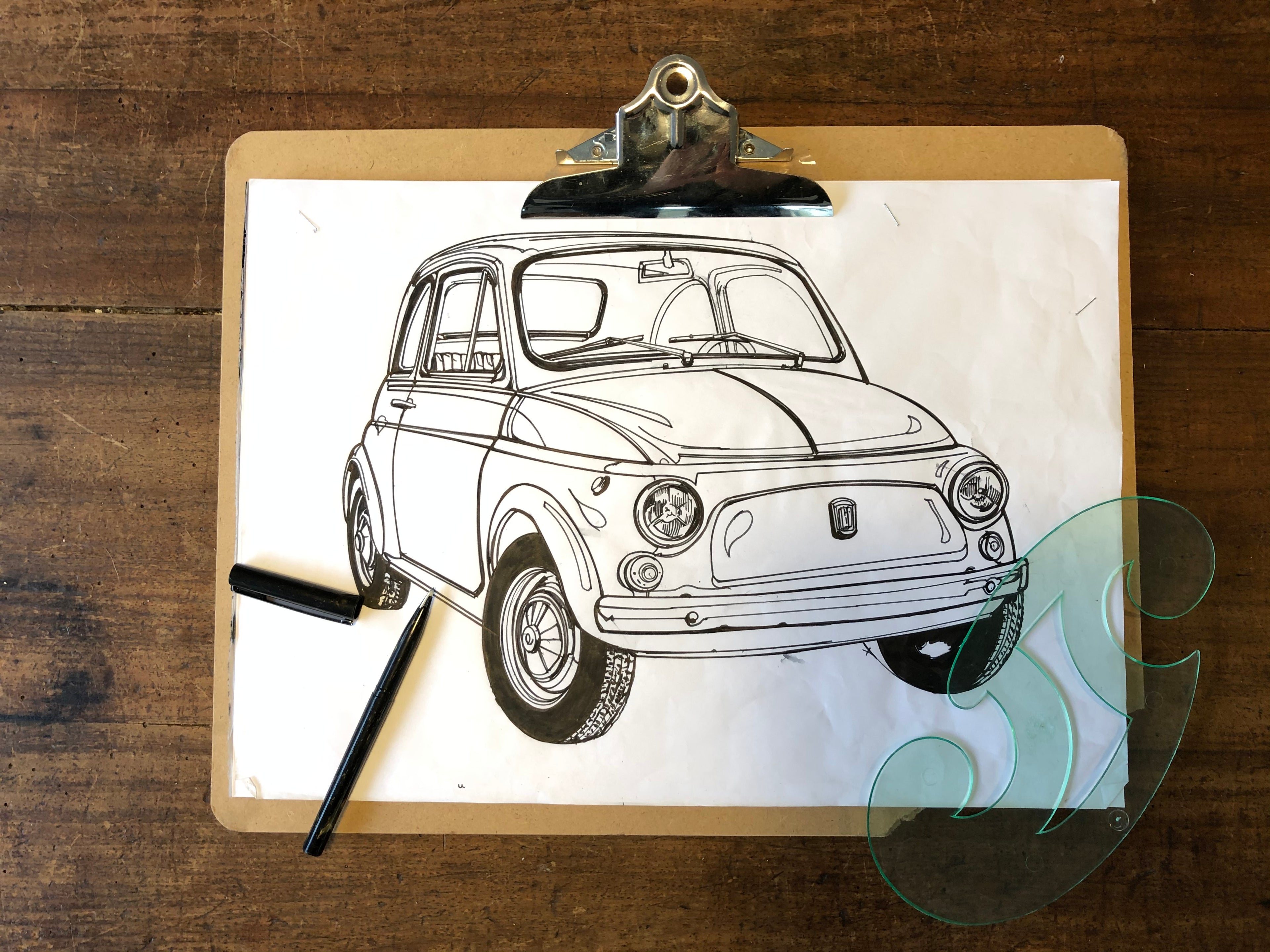 FIAT 500 T-SHIRT
