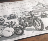 PANORAMIC COLOURING SHEETS & STICKER