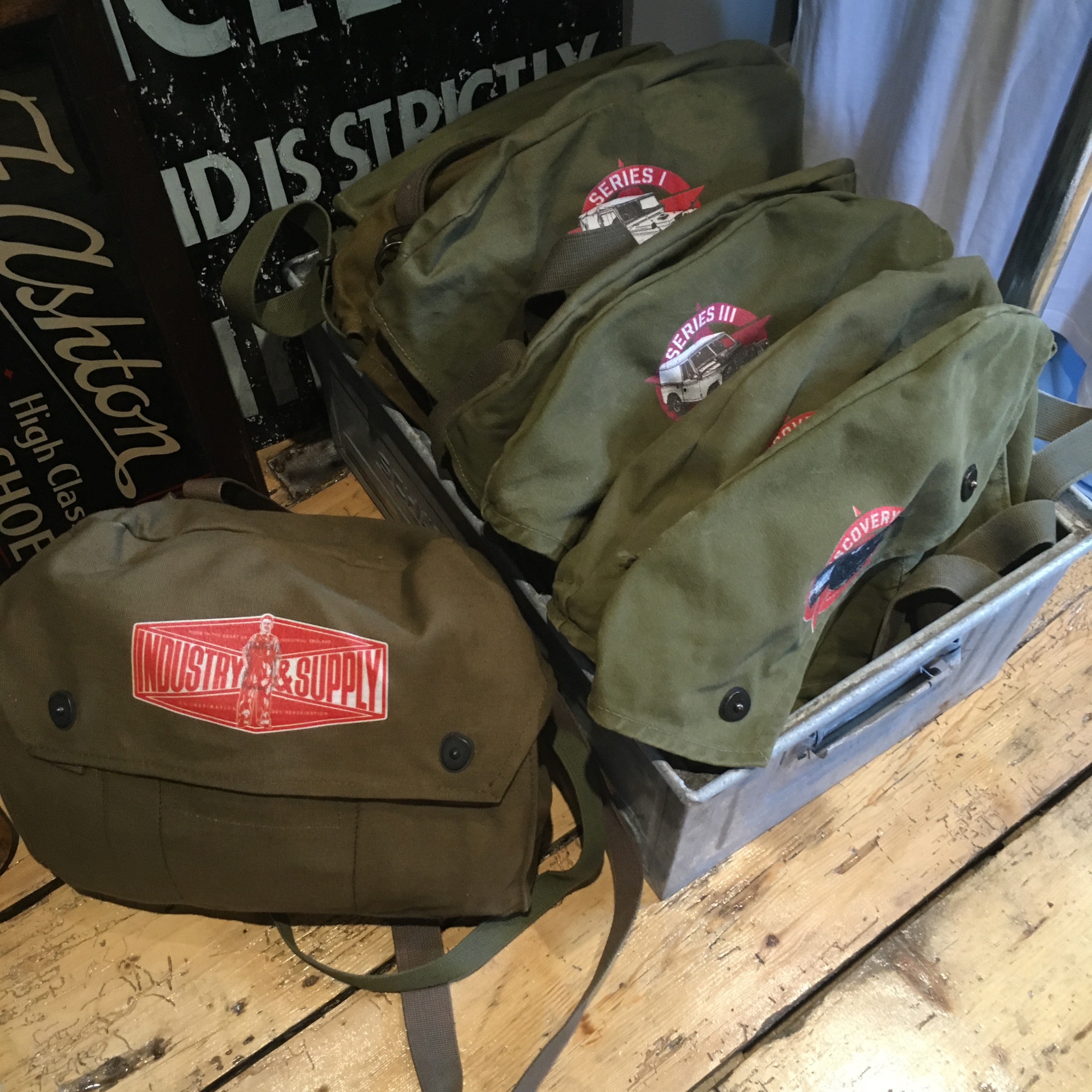 Industry & Supply Swedish Army Surplus Messenger Bag. | Industry