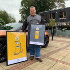 MR ROBINSON'S "PUMPS" ART PRINT