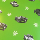 LAND ROVER CHRISTMAS WRAPPING PAPER