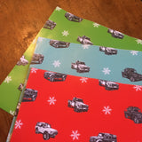 LAND ROVER CHRISTMAS WRAPPING PAPER