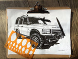UTILITY LAND ROVER DISCOVERY 2 T-SHIRT