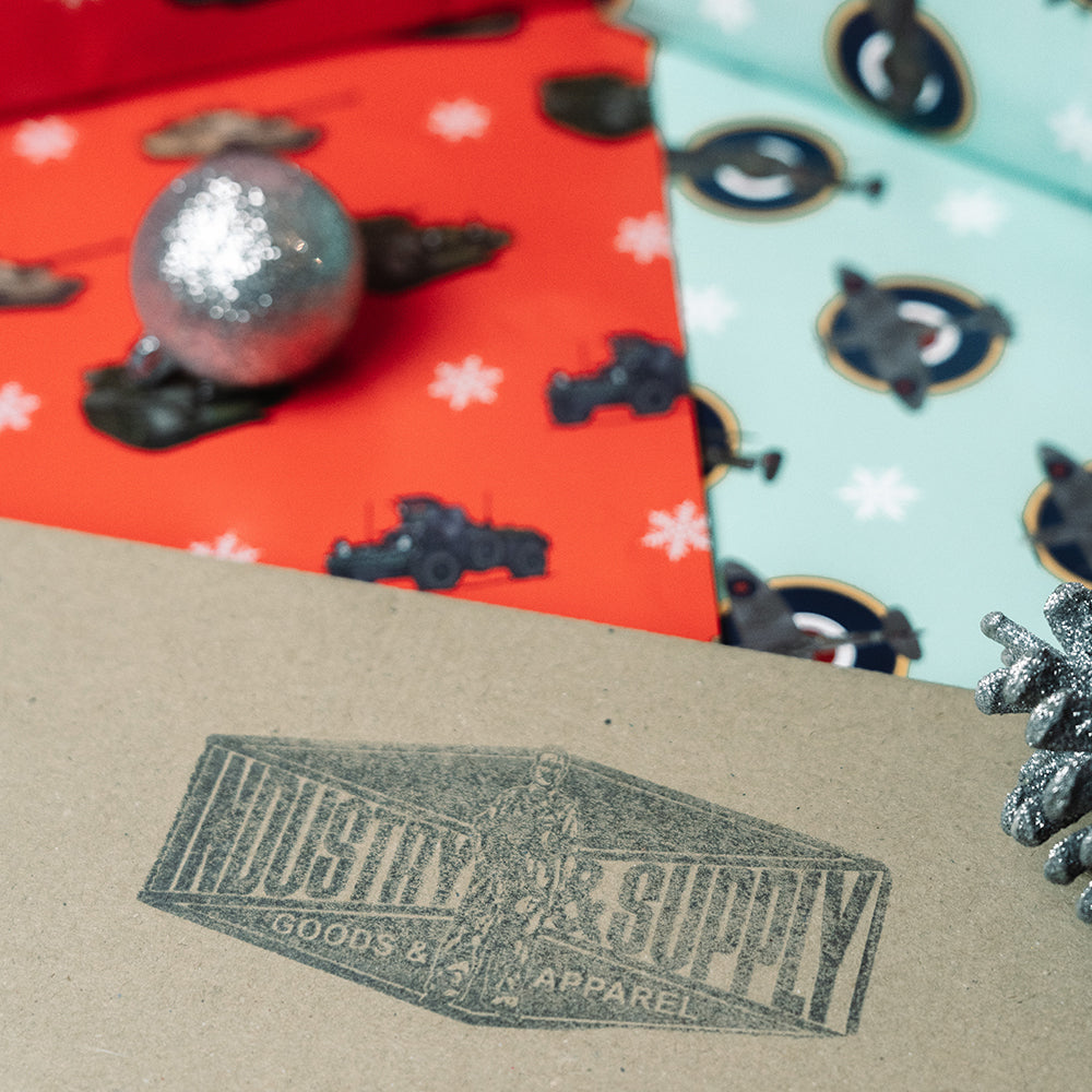 MILITARY CHRISTMAS WRAPPING PAPER