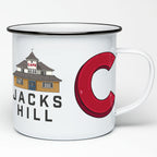 JACKS HILL CAFE ENAMEL MUGS