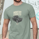 LAND ROVER FRONT & BACK DEFENDER 110 DOUBLE CAB PICKUP T-SHIRT