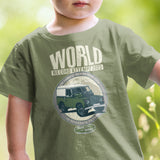 LAND ROVER WORLD RECORD ATTEMPT 2023 SERIES KIDS T-SHIRTS