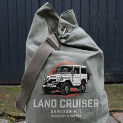 LAND CRUISER FJ40 ARMY SURPLUS KIT & MESSENGER BAGS