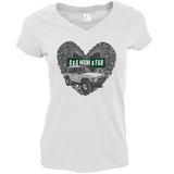 THE BEST 4 X 4 MUM X FAR V-NECK T-SHIRT