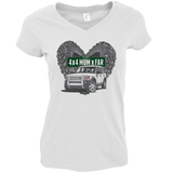 THE BEST 4 X 4 MUM X FAR V-NECK DISCOVERY T-SHIRTS