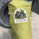 LIMITED EDITION LIZARDILLO WILD CAMPING ADVENDTURE KIT BAGS - NEW CONDITION