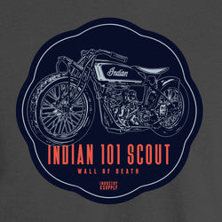 indian 101 design navy