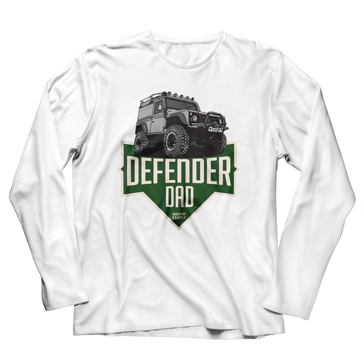LAND ROVER DAD DEFENDER LONG SLEEVE T-SHIRT