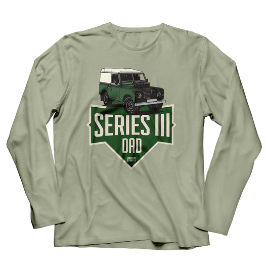 LAND ROVER DAD SERIES LONG SLEEVE T-SHIRT