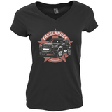 LAND ROVER OTHER LADIES V-NECK T-SHIRT