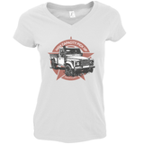 LAND ROVER DEFENDER LADIES V-NECK T-SHIRT