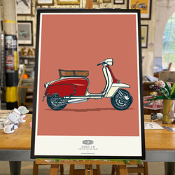 LAMBRETTA ART PRINT