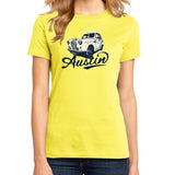 Austin A35 Lemon Ladies T-Shirt