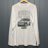 LAND ROVER 75TH BIRTHDAY DISCOVERY LONG SLEEVE T-SHIRT