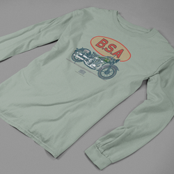 1936 BSA 750 V-TWIN T-SHIRT - LONG SLEEVE T-SHIRT