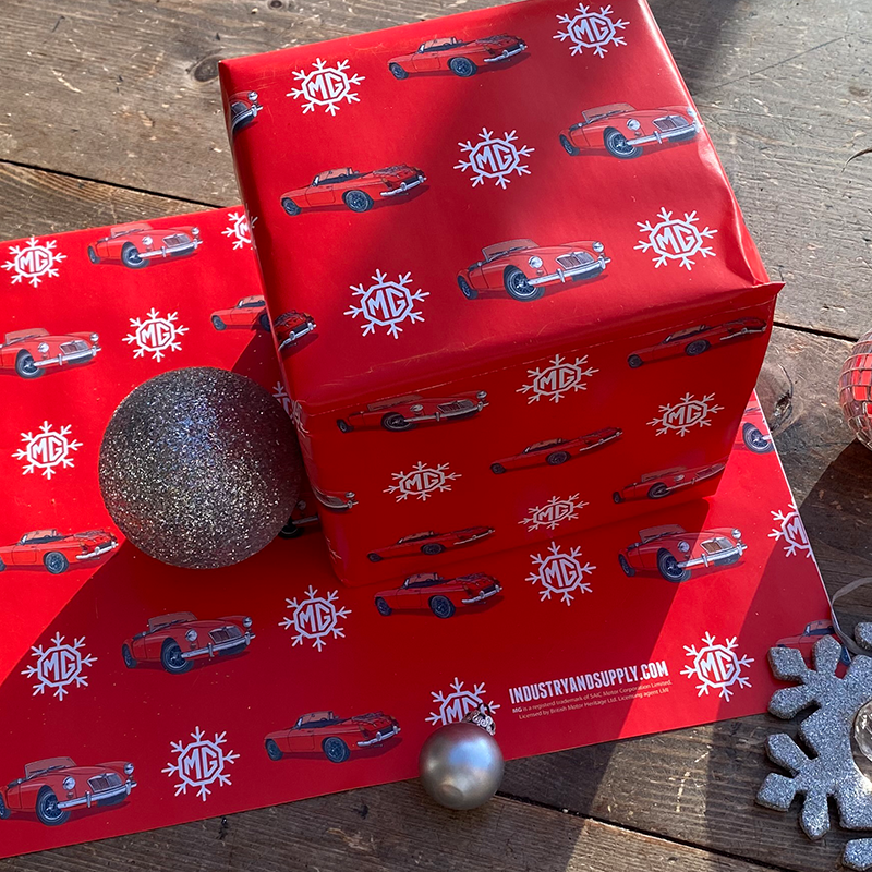 MG CHRISTMAS WRAPPING PAPER Industry & Supply Artisan TShirts