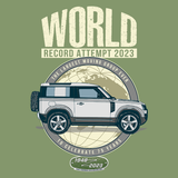 LAND ROVER WORLD RECORD ATTEMPT 2023 NEW DEFENDER T-SHIRTS