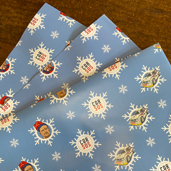 CAR S.O.S. CHRISTMAS WRAPPING PAPER