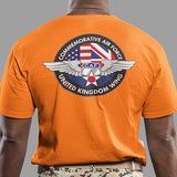 CAF UK WING (FRONT & BACK PRINT) T-SHIRT