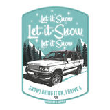 LAND ROVER "LET IT SNOW" T-SHIRT FOR KIDS