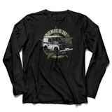 LAND ROVER DEEP BLACK LONG SLEEVE T-SHIRT