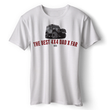 LAND ROVER BEST 4X4 DAD DEFENDER T-SHIRT