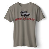 LAND ROVER BEST 4X4 DAD DISCOVERY T-SHIRT