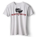 LAND ROVER BEST 4X4 DAD DISCOVERY T-SHIRT