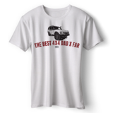LAND ROVER BEST 4X4 DAD DISCOVERY T-SHIRT
