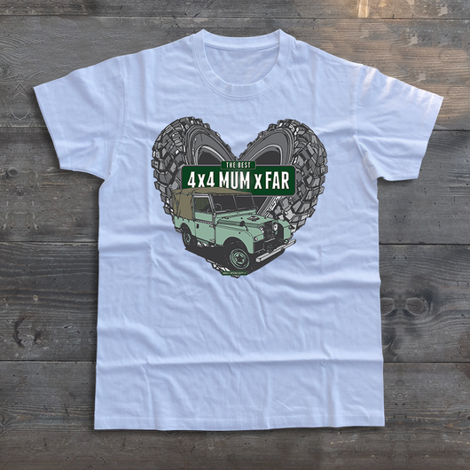 THE BEST 4 X 4 MUM X FAR SERIES T-SHIRTS