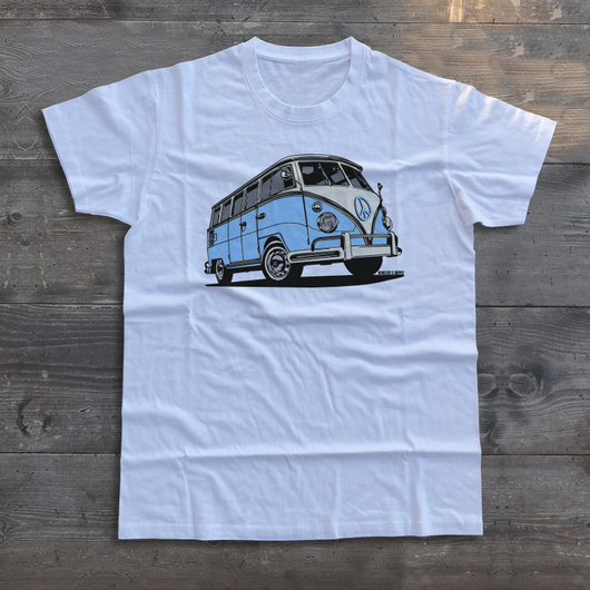 Next LICENCE CHRISTMAS - REGULAR FIT - T-shirt imprimé - navy vw camper van/bleu Next LICENCE CHRISTMAS - REGULAR FIT - T-shirt imprimé - navy vw camper van/bleu