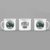 LAND ROVER WORLD RECORD ATTEMPT 2023 ENAMEL MUG