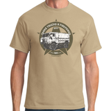 FIREPOWER SHOW LAND ROVER FORWARD CONTROL 101 T-SHIRT