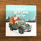 LAND ROVER "LET IT SNOW" CHRISTMAS CARDS