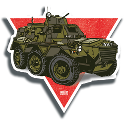 SARACEN TANK STICKER