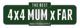 THE BEST 4 X 4 MUM X FAR ENAMEL MUG