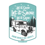 LAND ROVER "LET IT SNOW" T-SHIRT FOR KIDS