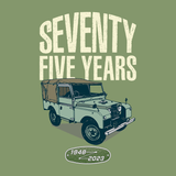 LAND ROVER 75TH BIRTHDAY SERIES LONG SLEEVE T-SHIRT