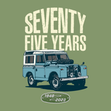 LAND ROVER 75TH BIRTHDAY SERIES LONG SLEEVE T-SHIRT